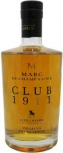 Marc de Champagne Egrappe 40 % Très Vieux Distillerie Jean Goyard Champagne