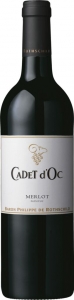 Cadet d'Oc Merlot Pays d'Oc IGP Baron Philippe de Rothschild Bordeaux