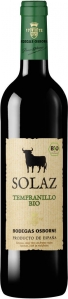 Solaz Tempranillo Vino de la Tierra de Castilla Osborne  Rioja