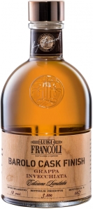 Grappa Barolo Cask Finish 0,5l  Luigi Francoli 