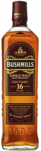 16 Years Single Malt Irish Whiskey 40% vol  in Geschenkverpackung Bushmills 