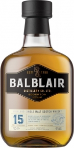 Balblair 15 Years Old Single Malt Scotch Whisky 46% vol in GP Balblair 