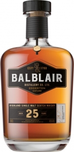 25 Years Old Single Malt Scotch Whisky 46% vol in GP Balblair 