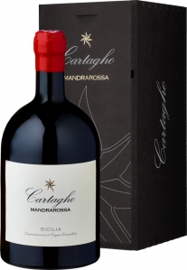 Mandrarossa Cartagho Rosso Sicilia DOC Magnum in Barilottiflasche Settesoli / Mandrarossa Sicilia