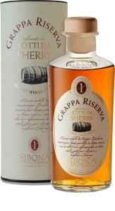 Sibona Grappa Riserva Botti da Sherry 40% vol  in GP Distillerria Sibona 