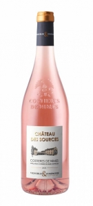 Chateau des Sources Rosé Costičres de Nîmes AC La Compagnie Rhodanienne Languedoc-Roussillon