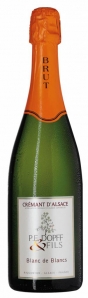 Blanc de Blancs Brut Cremant D´Alsace AC P.E. Dopff & Fils Elsass