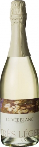 Très Léger - Cuvée Blanc trocken Sekt aus klassischem Grundwein - Naturkork Eigenmarke Stecher & Krahn 