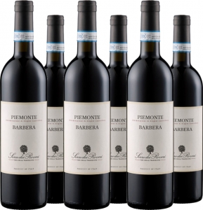 6er Vorteilspaket Barbera Piemonte Serre dei Roveri DOC