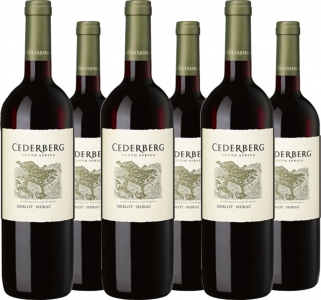 6er Vorteilspaket Cederberg Merlot Shiraz