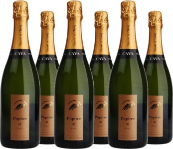 6er Vorteilspaket Pupitre Brut Cava DO