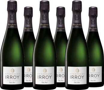 6er Vorteilspaket Champagne Irroy Extra Brut