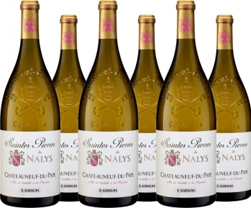 6er Vorteilspaket Saintes Pierres de Nalys blanc AOP Châteauneuf-du-Pape