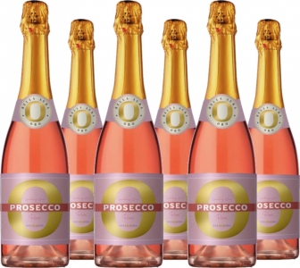 6er Vorteilspaket Prosecco Spumante DOC Rosé Bella Aura Oro