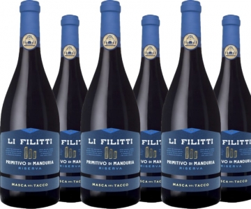 6er Vorteilspaket Li Filitti Primitivo di Manduria DOP Riserva