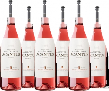 6er Vorteilspaket Acantus Merlot Rosado