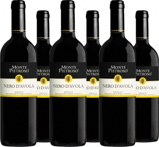 6er Vorteilspaket Monte Pietroso Nero d'Avola Sicilia DOC