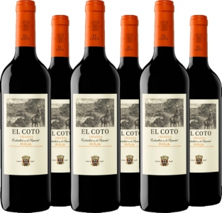 6er Vorteilspaket Rioja El Coto Crianza DOCa