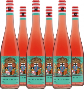 6er Vorteilspaket Prinz von Hessen Rheingau Gutswein Rosé feinherb