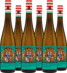 6er Vorteilspaket Prinz von Hessen Riesling Classic Rheingau QbA