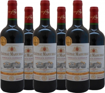 6er Vorteilspaket Château Majoureau Bordeaux supérieur AOC