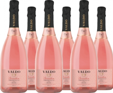 6er Vorteilspaket Valdo Oro Puro Rosé Prosecco DOC brut Millesimato