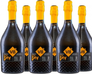 6er Vorteilspaket v8+ Sandro Prosecco Extra Dry