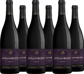 6er Vorteilspaket Aristocratico Appassimento Salento Vino Passito IGT