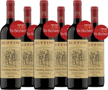 6er Vorteilspaket Ruffino Riserva Ducale Chianti Classico DOCG