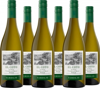 6er Vorteilspaket Rioja El Coto Blanco Verdejo DOCa