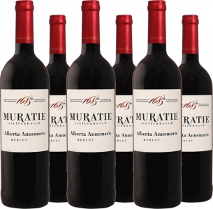 6er Vorteilspaket Muratie Wine Estate Merlot Alberta Annemarie