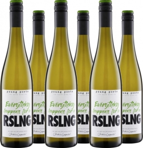 6er Vorteilspaket Everything happens RSLNG Riesling trocken