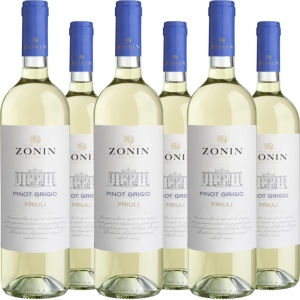 6er Vorteilspaket Zonin Classici Pinot Grigio Friuli DOC