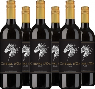 6er Vorteilspaket Cheval dOr Merlot