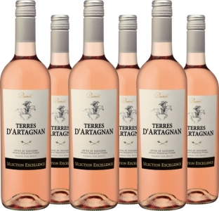 6er Vorteilspaket Terres d´Artagnan Rosé