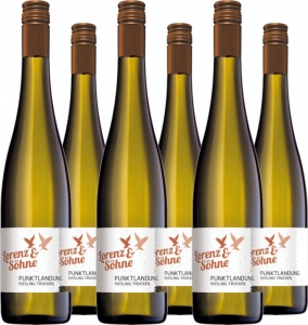 6er Vorteilspaket Riesling QbA trocken Punktlandung