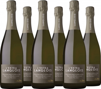 6er Vorteilspaket L´Extra par Langlois Crémant de Loire Brut Blanc de Blancs