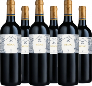 6er Vorteilspaket Les Légendes R Médoc Bordeaux AOC