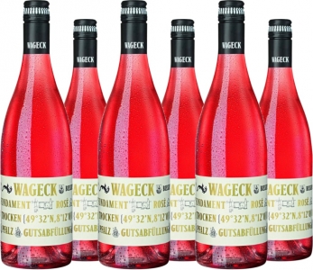 6er Vorteilspaket Cuvee Rosé Fundament QbA trocken