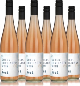 6er Vorteilspaket Guter, ehrlicher Wein Rosé