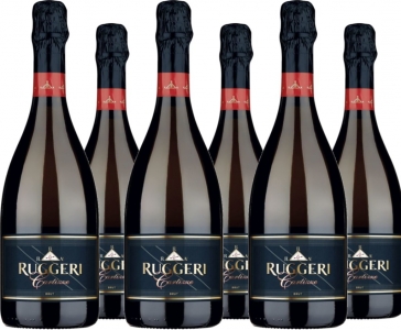 6er Vorteilspaket Ruggeri Cartizze Valdobbiadene Superiore di Cartizze  DOCG Brut