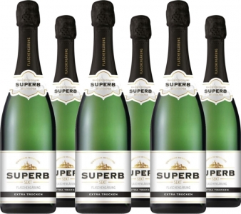 6er Vorteilspaket Superb Sekt extra trocken