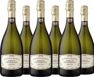 6er Vorteilspaket Doppio Passo Asolo Prosecco Superiore DOCG – Vino Spumante Dry