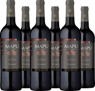 6er Vorteilspaket Mapu Reserva Carmenere