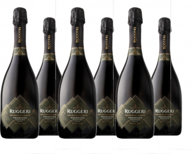 6er Vorteilspaket Ruggeri Valdobbiadene Prosecco Superiore DOCG Extra Dry