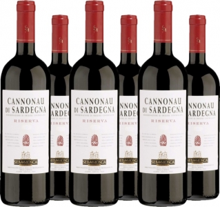 6er Vorteilspaket Sella & Mosca Cannonau di Sardegna DOC Riserva