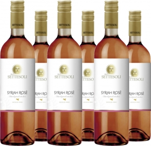 6er Vorteilspaket Settesoli Syrah Rosato IGT Terre Siciliane