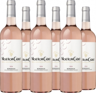 6er Vorteilspaket Mouton Cadet Rosé Bordeaux AOC