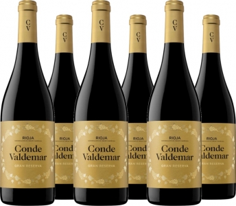 6er Vorteilspaket Conde Valdemar Gran Reserva Rioja DOCa