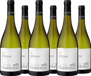 6er Vorteilspaket Settesoli Collezione Grillo Chardonnay